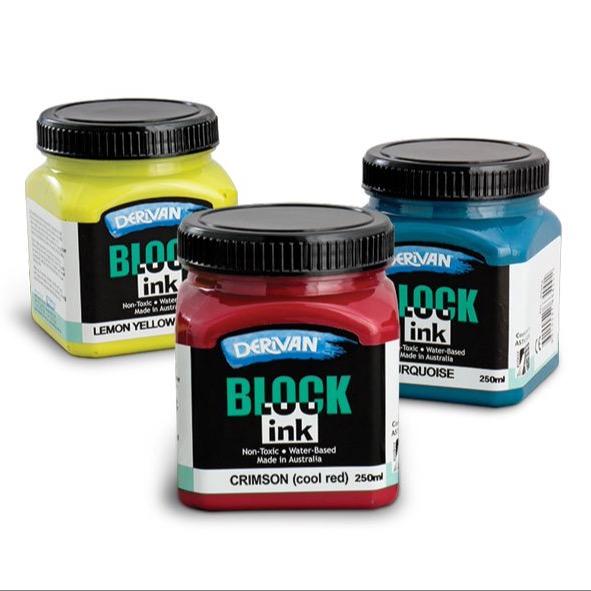 Block Ink Lino Printing Supplies